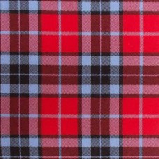 Thomson Red Modern 16oz Tartan Fabric By The Metre